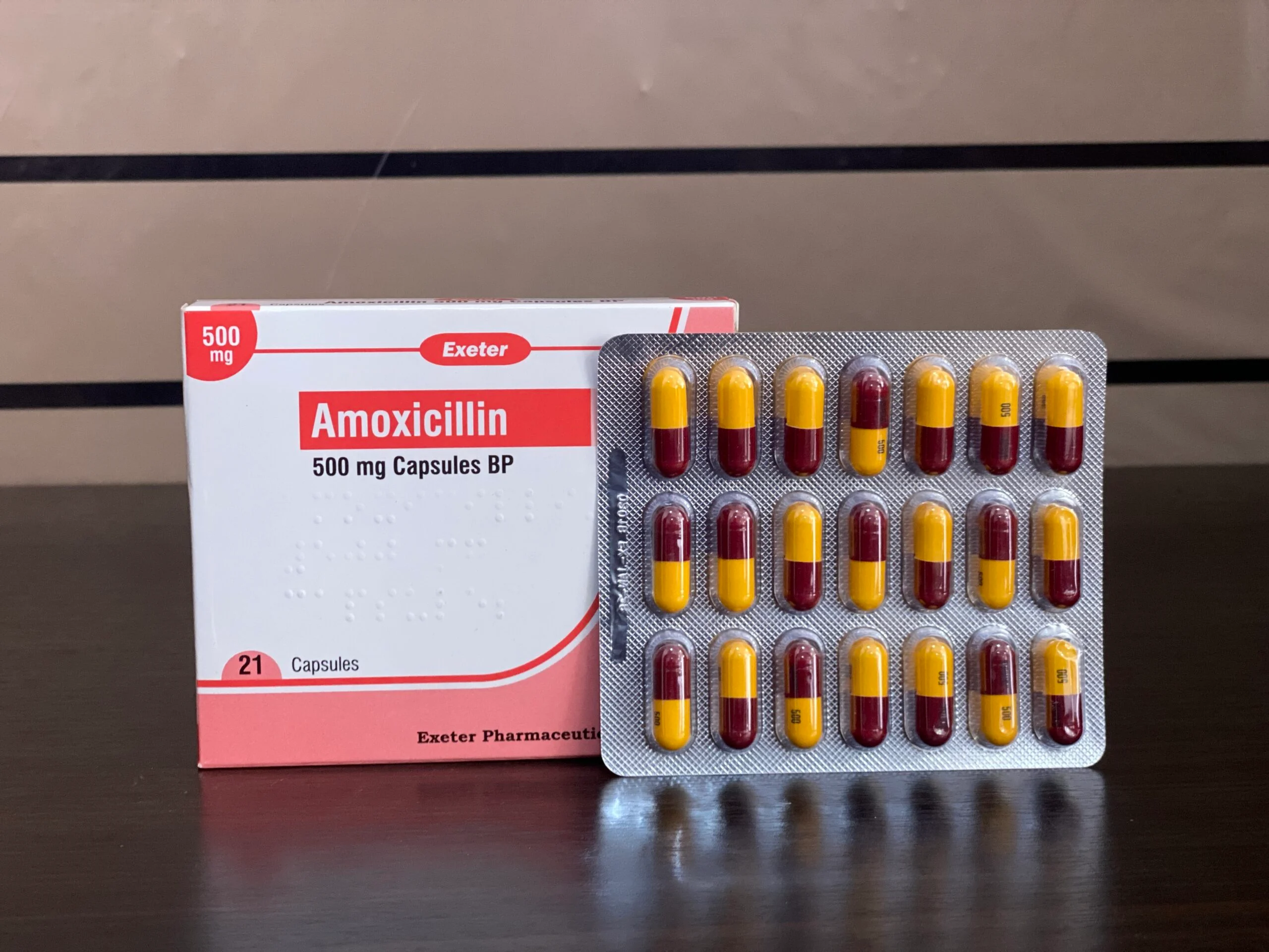 Amoxicillin 500mg caps x 21