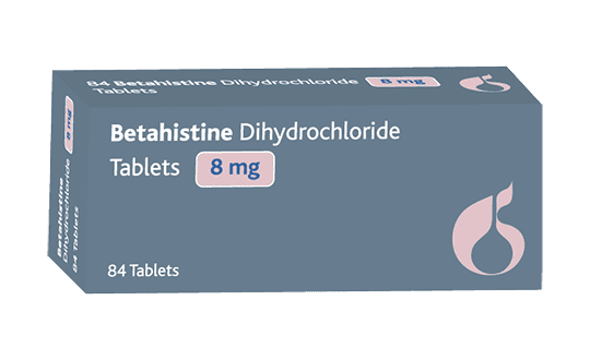 Betahistine 8mg Tabs x 84