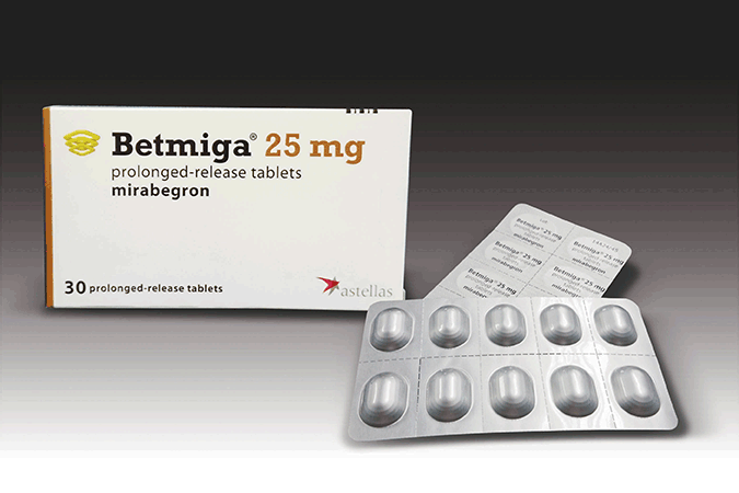 Betmiga 25mg PR Tabs x 30
