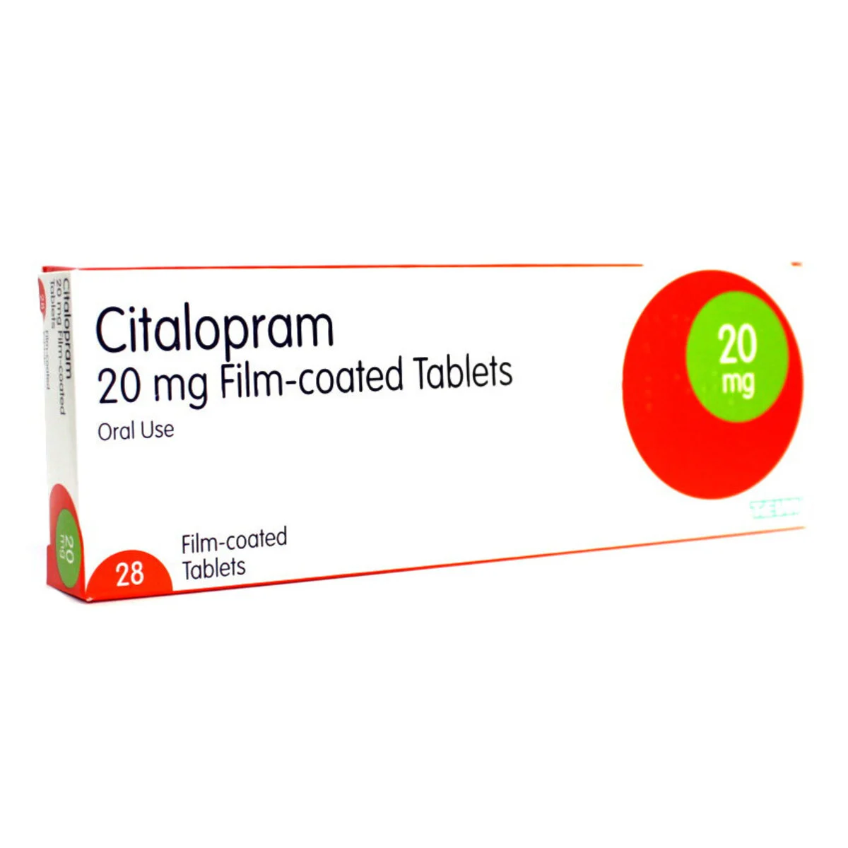 Citalopram 20mg tabs x 28/Teva