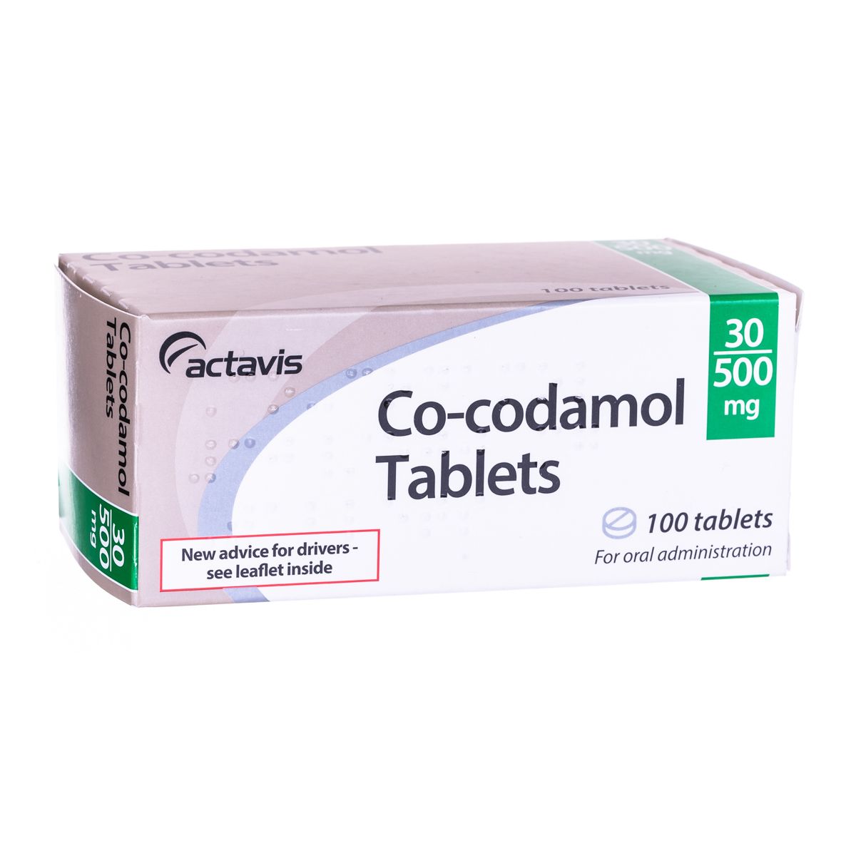 Co-codamol 30/500mg TAB x 100