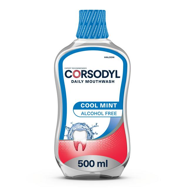 Corsodyl Daily M/W Coolmint x 500ml/GSK