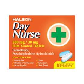 Day Nurse Tabs x 18/Haleon