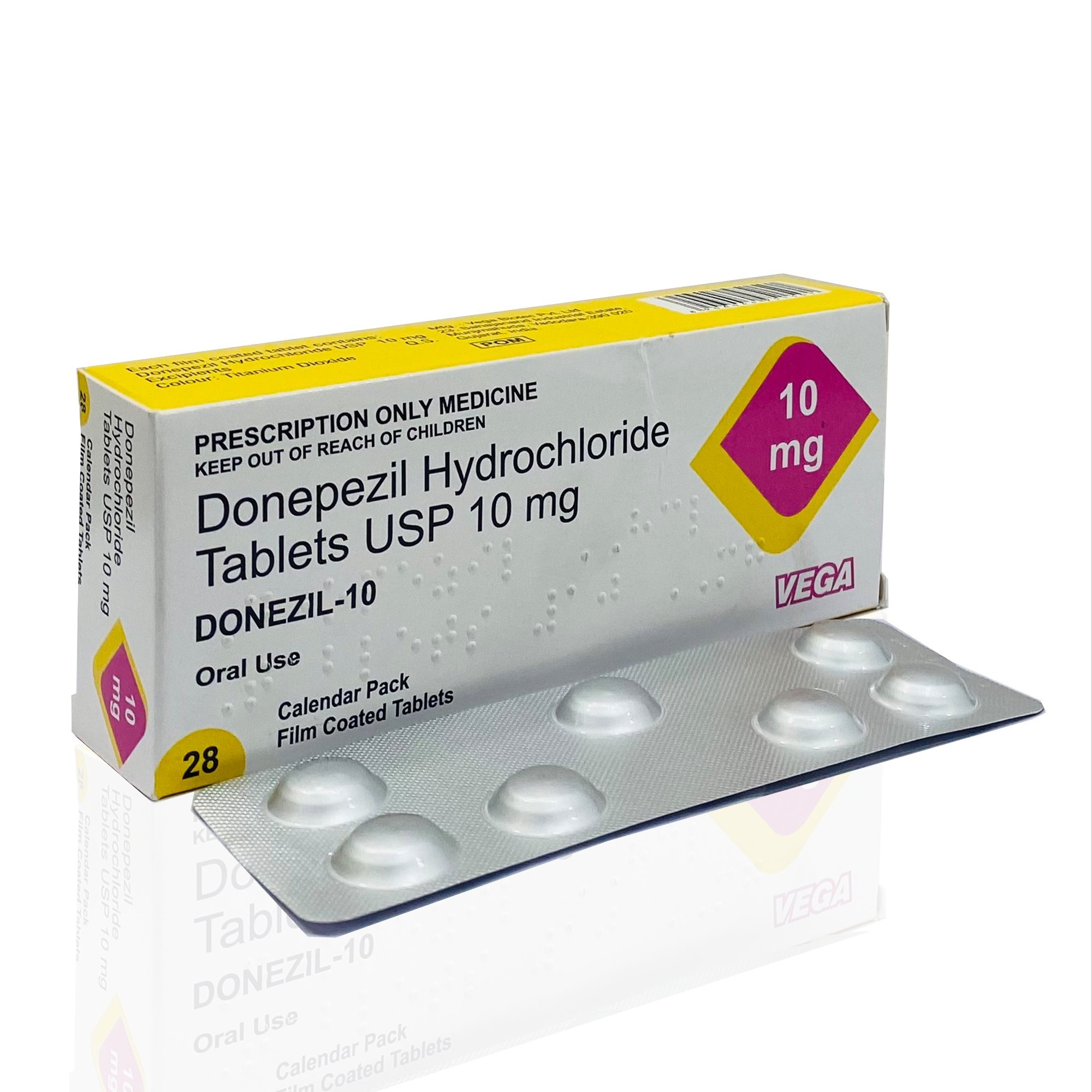 Donepezil 10mg tabs x 28