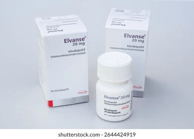 Elvanse (Lisdexamfetamine) 20mg Caps x 28