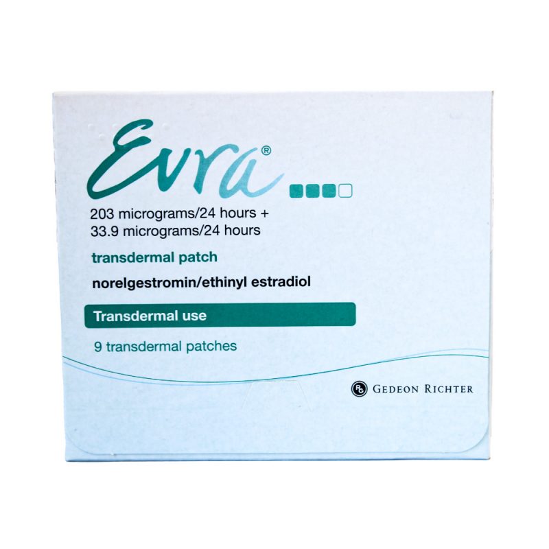 Evra Patch (Noregestromin/ethinyl estradiol) x 9