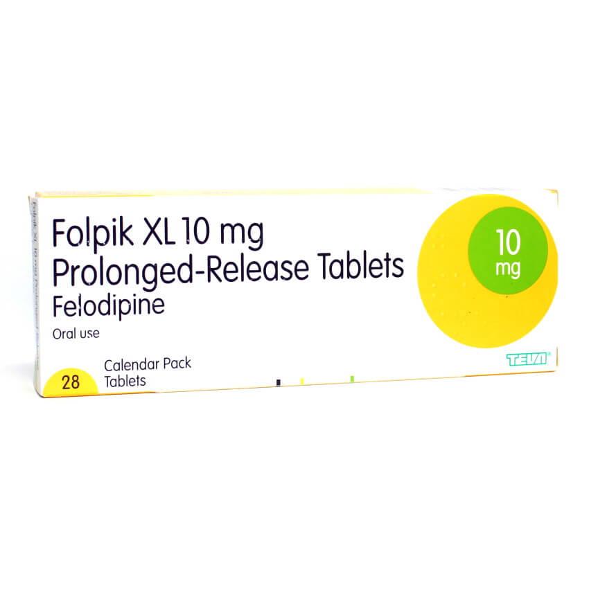 Felodipine XL 10mg Tabs x 28/Neolab