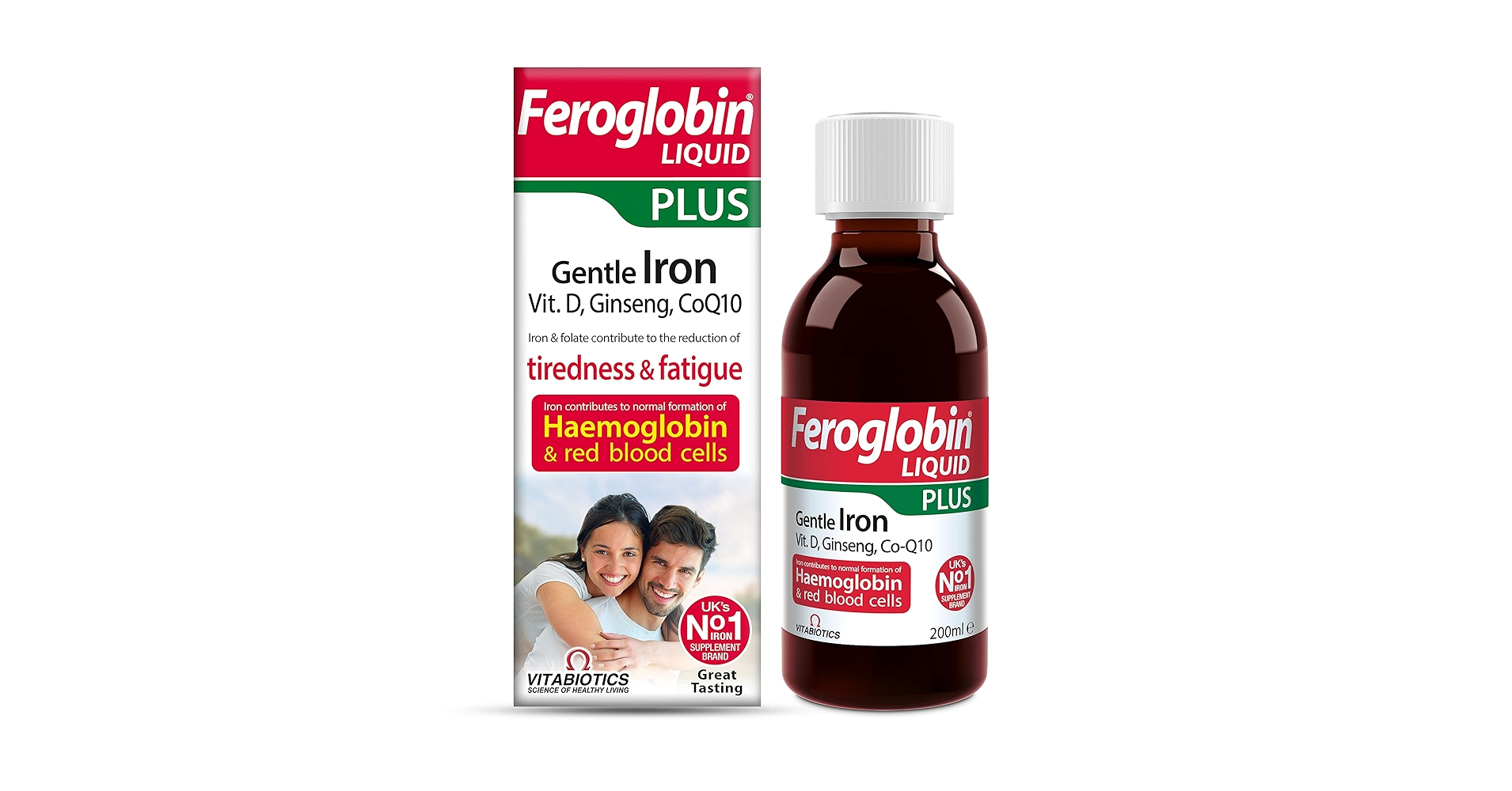 Feroglobin Plus liquid x 200ml/ Vitabiotics