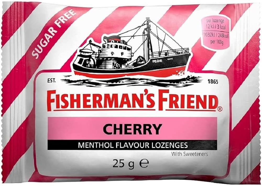 Fishermans Friend Cherry Loz x 25G