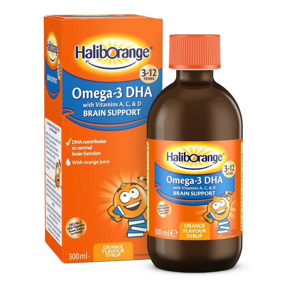 Haliborange Omega 3-DHA Orange x 300ml