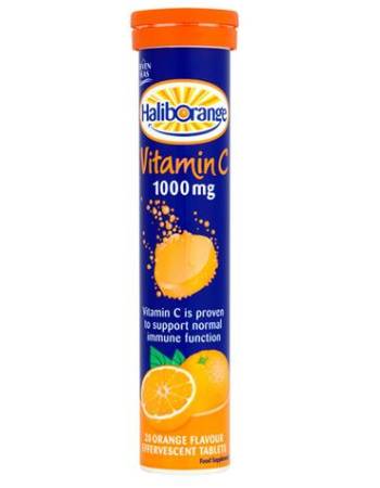 Haliborange Vit C EFF 1000mg Orange x 20/Seven seas