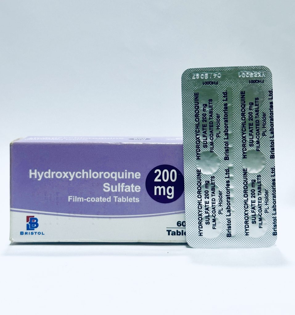 Hydroxychloroquine 200mg Tabs x 60/Bristol