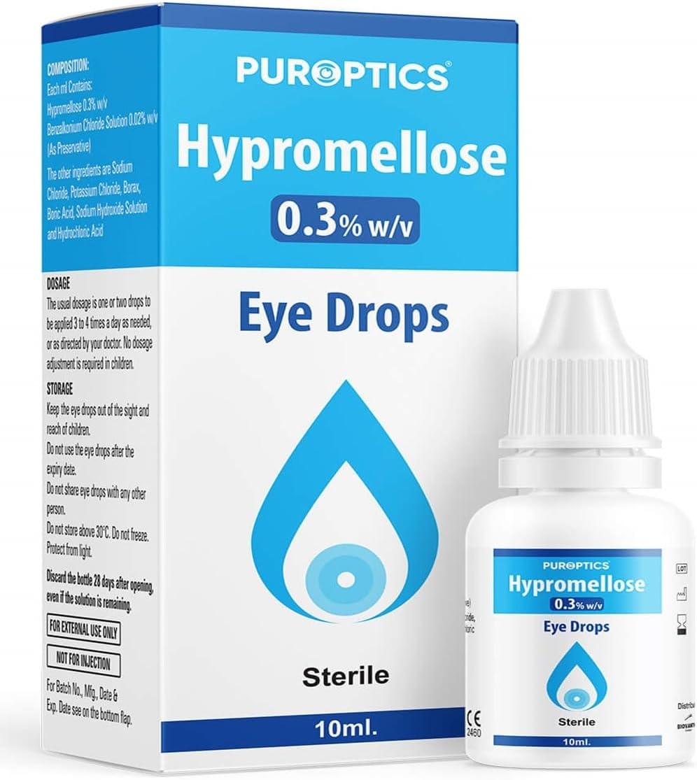 Hypromellose 0.3% Eye Drops x 10ml