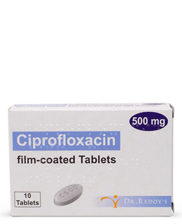 Ciprofloxacin 500mg Tabs x 10